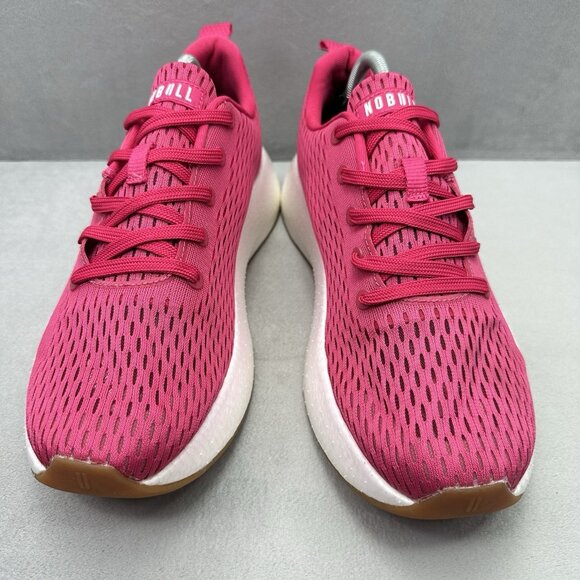 Mens 10 / Womens 11.5 NOBULL Runner Plus Shoes Pink Training Athletic CrossFit - Picture 2 of 8